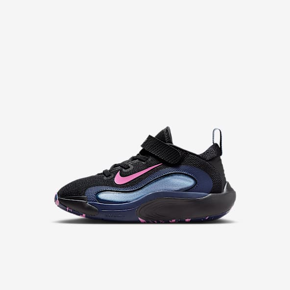 All black nike shoes youth sales